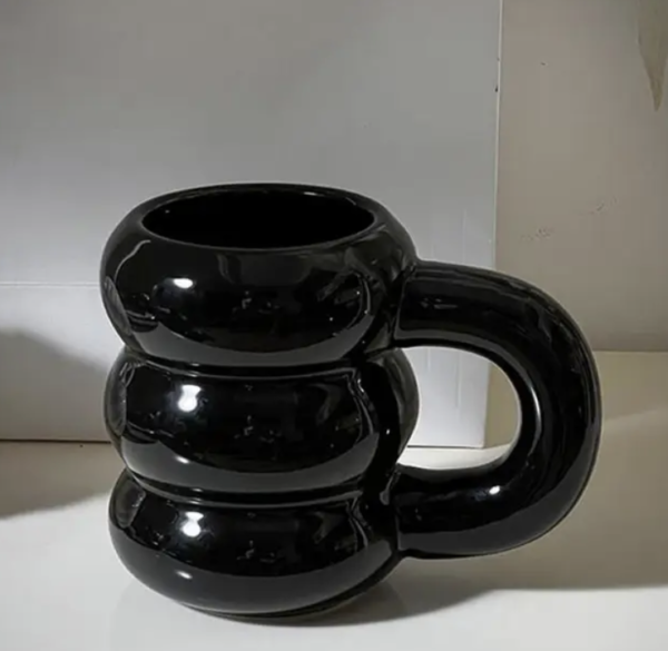 Jesse Thick Mug Black